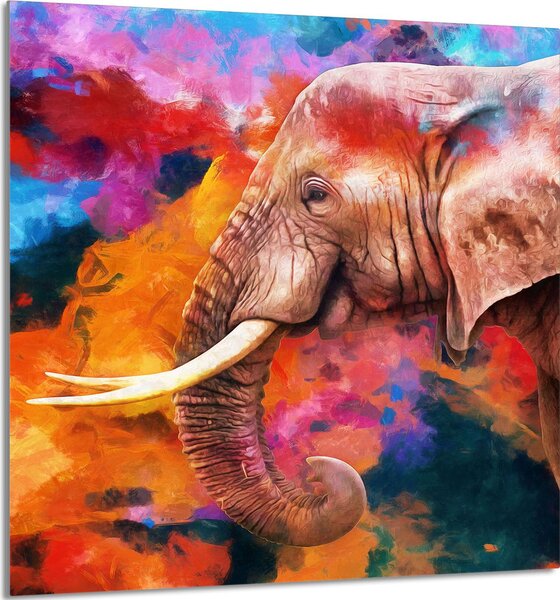 PIASTRELLE IN VETRO PER CUCINA 60x65 Elefante