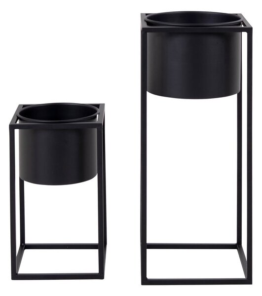 Set di vasi in metallo 2 pz Marla - House Nordic