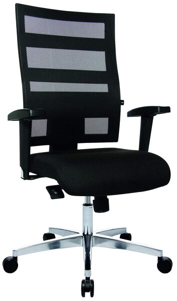 Topstar 959T T200 Sedia girevole da ufficio Topstar "X-Pander", nero/nero