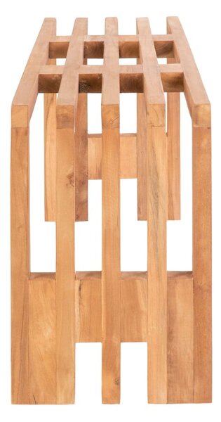 Panchina da giardino in legno di teak , 90 x 30 cm Benidorm - House Nordic