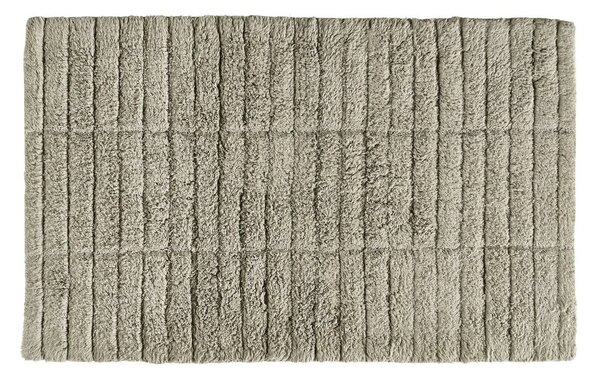 Tappetino da bagno verde e beige 80x50 cm Tiles - Zone