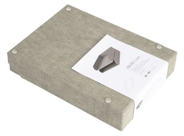 Organizer in cartone per documenti in set da 2 Hakan - Bigso Box of Sweden