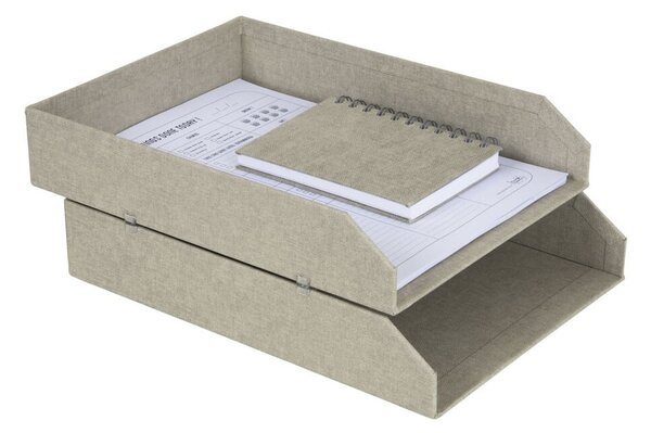Organizer in cartone per documenti in set da 2 Hakan - Bigso Box of Sweden