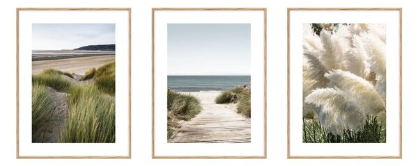 Set di dipinti 3 pz 30x40 cm Beach – knor