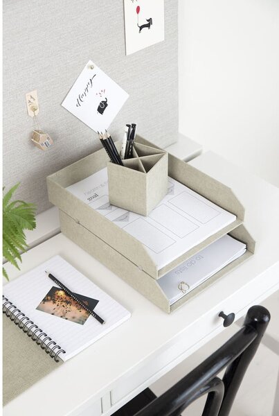 Organizer in cartone per documenti in set da 2 Hakan - Bigso Box of Sweden