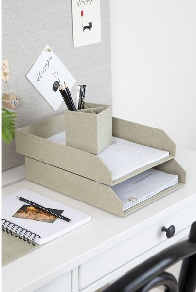 Organizer in cartone per documenti in set da 2 Hakan - Bigso Box of Sweden