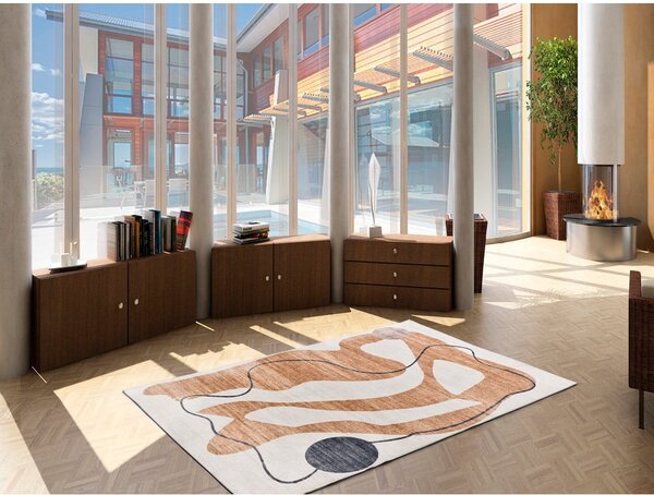 Tappeto arancione 160x230 cm Class - Universal