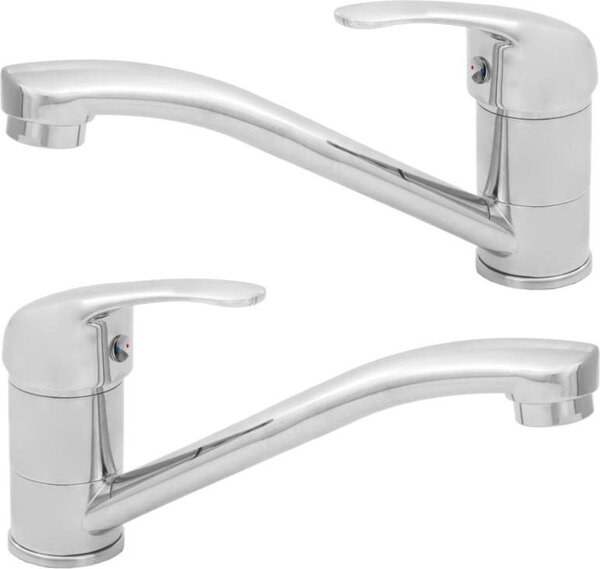 Miscelatore per lavabo Invena MITRIS cromo