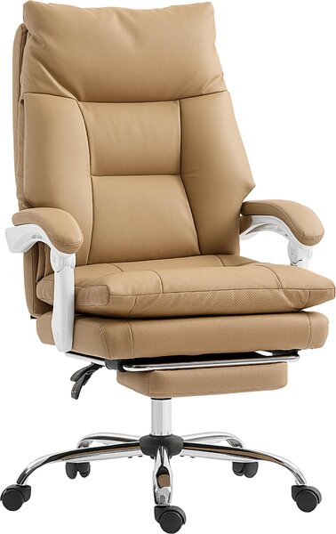Sedia da ufficio HOMCOM: sedia da scrivania ergonomica con supporto lombare