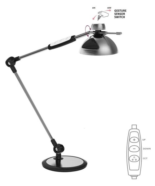 Prezent 31211 - Lampada da tavolo LED dimmerabile AMSTERDAM LED/10W/230V