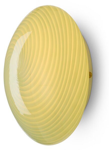 Plafoniera Halo Design, CANDY, dimmerabile, Verde, Soggiorno, Vetro, Design