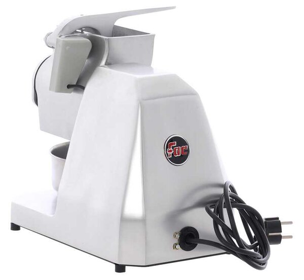 Fac Grattugia Elettrica Professionale da Tavolo Potenza 186 Watt 0.25 HP in Alluminio - G1