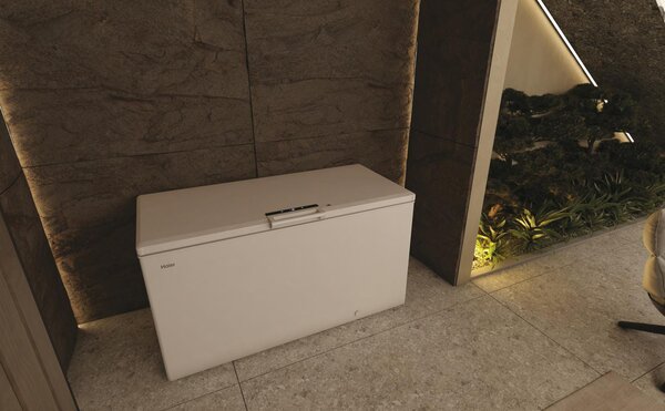 Haier Congelatore a Pozzetto Orizzontale Capacit 508 Litri Classe D Capacit di Congelamento 23 Kg/24h colore Bianco - HCE520D