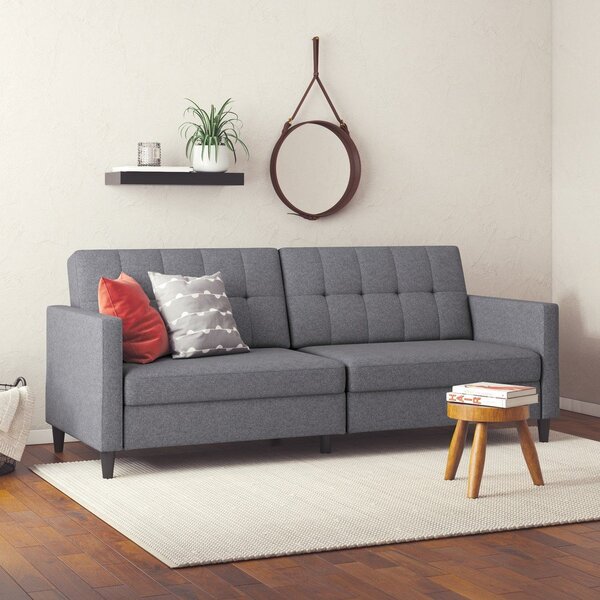 Divano grigio allungabile 203 cm Hartford – Støraa