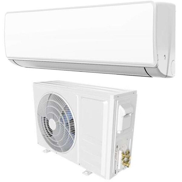 Sansui Climatizzatore 9000 Btu Inverter Monosplit Condizionatore con Pompa di Calore Classe A++/A+ Gas R32 Wi-Fi (Unit Interna + Unit Esterna) - 