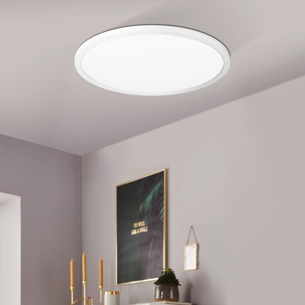 Eglo 900086 - Plafoniera dimmerabile RGBW ROVITO-Z LED/14,6W/230V bianco