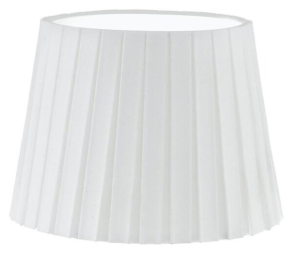 Eglo 49412 - Paralume VINTAGE bianco piegato E14 diametro 25 cm