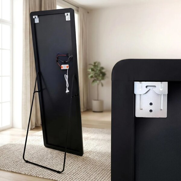 Specchio LED Classico 50x160cm Black