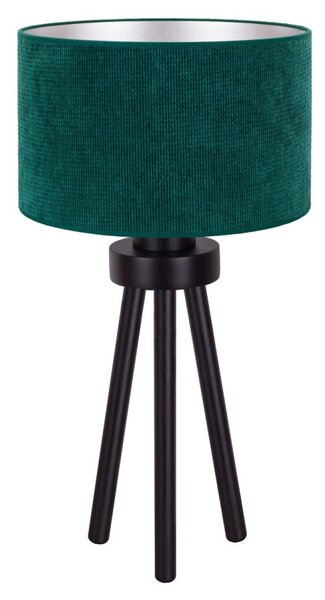 Duolla - Lampada da tavolo LYON 1xE27/15W/230V verde