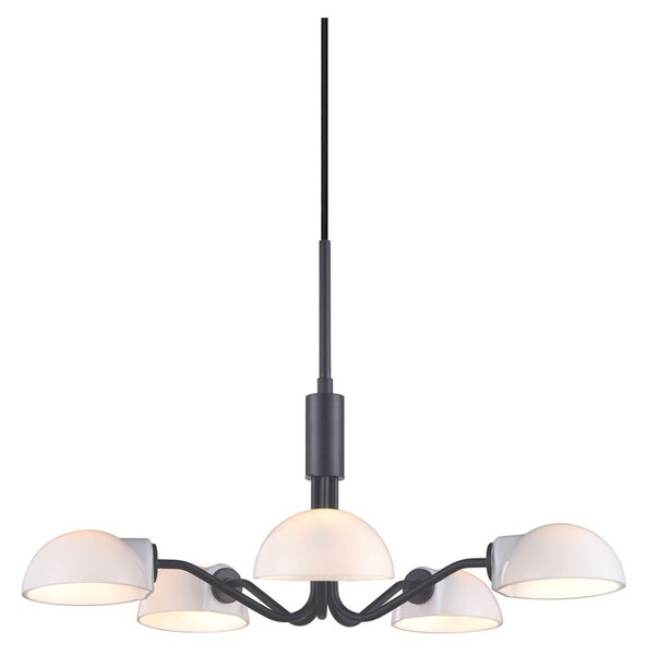 Lampadari Halo Design, Kjøbenhavn, dimmerabile, Nero, Soggiorno, Metallo, Design