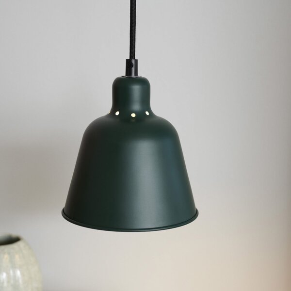 Lampada a sospensione Halo Design, CARPENTER, dimmerabile, Verde, Soggiorno, Metallo, Design
