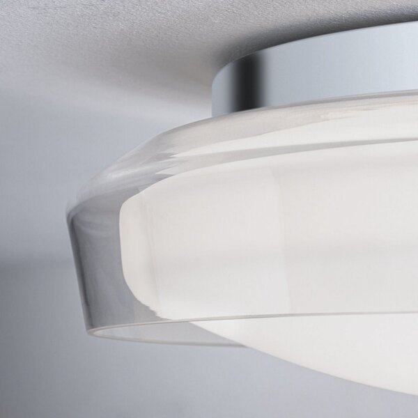 Plafoniera Paulmann, Luena, Metallizzato, Bagno, Metallo, Moderno