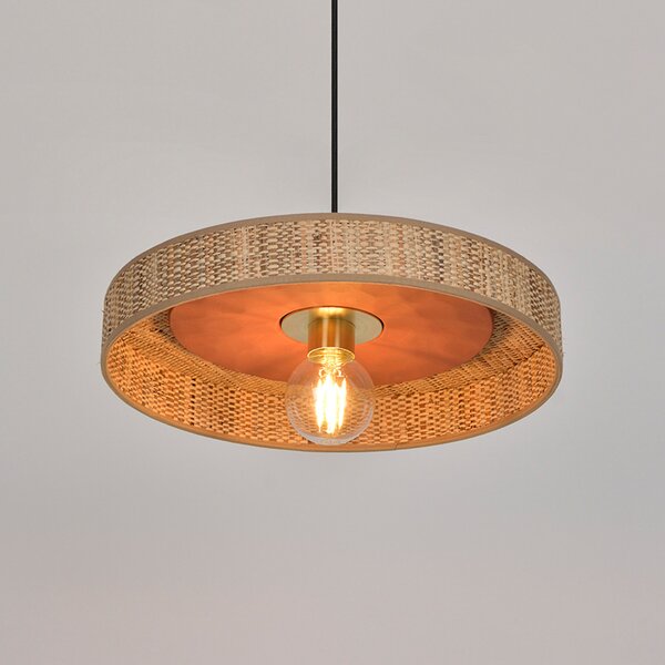 Lampada a sospensione MARKET SET, Portinatx, dimmerabile, Marrone / Ruggine, Soggiorno, Ceramica, Design