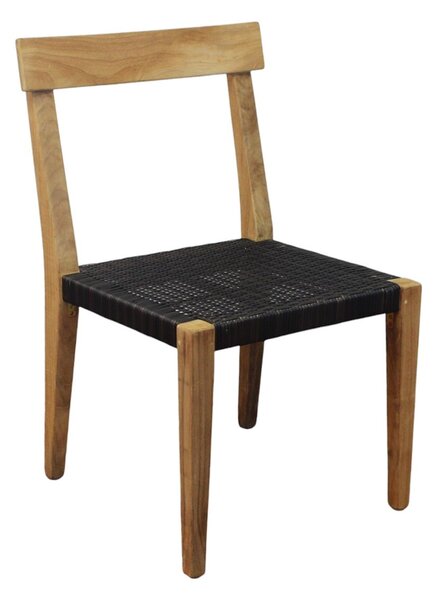 SHINDY - sedia in teak e corda