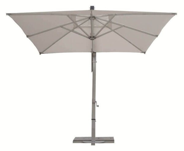 VICTOR - ombrellone da giardino decentrato metallo 3 x 4 m