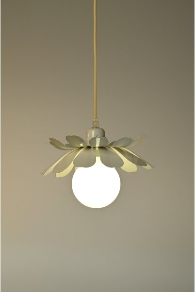 Bohemia-Design - Lampada a sospensione con cavo 1xE27/60W/230V crema