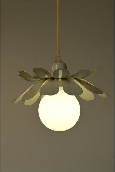Bohemia-Design - Lampada a sospensione con cavo 1xE27/60W/230V crema