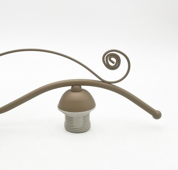 Brilagi - Lampadario con catena ANTICO MODERN 3xE27/60W/230V beige