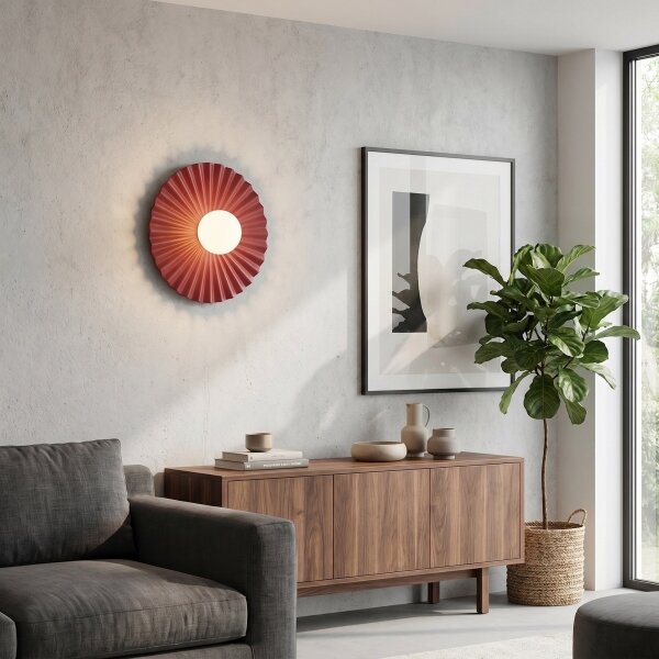 Lampada da parete UMBRA 1xG9/8W/230V rossa