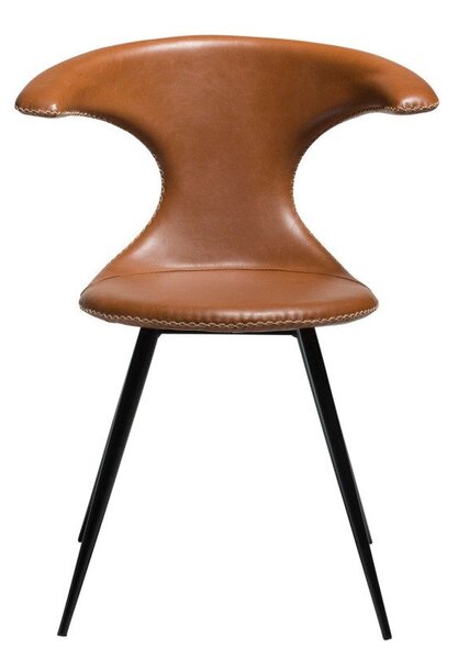 Sedia in similpelle marrone Flair - DAN-FORM Denmark