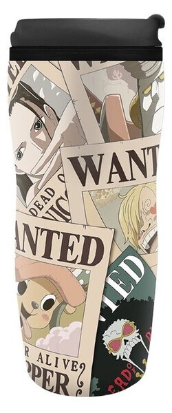Tazza da viaggio One Piece - Wanted