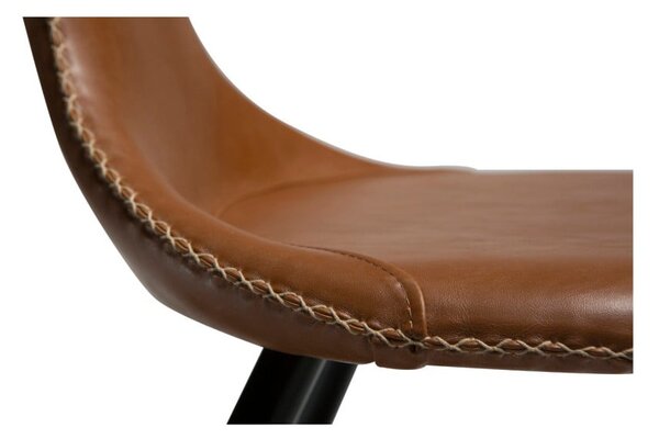 Sedia in similpelle marrone Flair - DAN-FORM Denmark