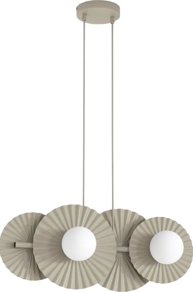 Lampadario a sospensione con cavo UMBRA 4xG9/8W/230V beige