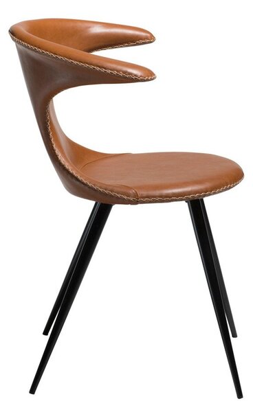 Sedia in similpelle marrone Flair - DAN-FORM Denmark