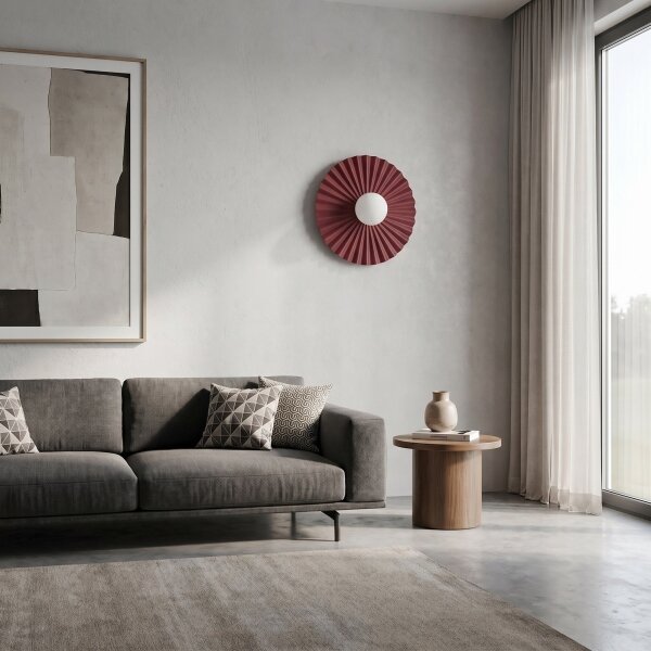 Lampada da parete UMBRA 1xG9/8W/230V rossa