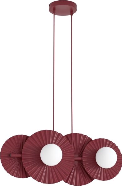 Lampadario a cavo UMBRA 4xG9/8W/230V rosso