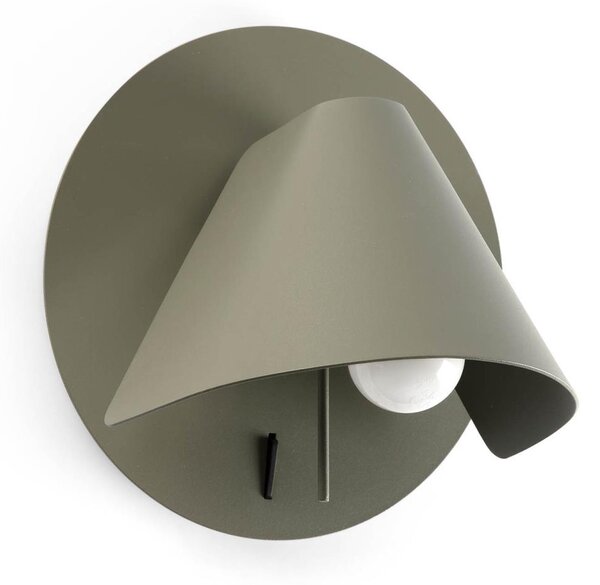 FARO 62356 - Faretto da parete orientabile NOON 1xE27/15W/230V verde