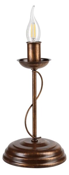 Lampada da tavolo ANTON 1xE14/60W/230V bronzo