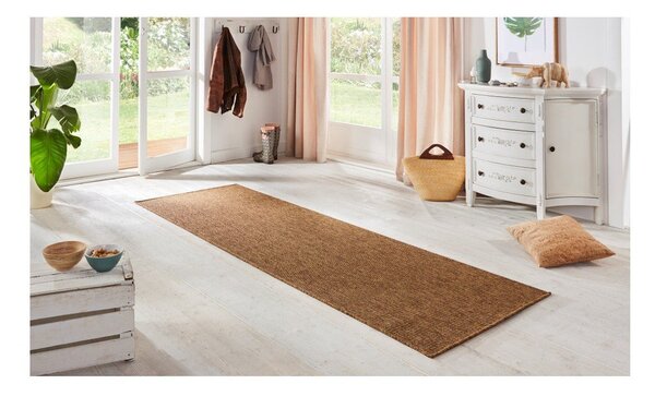 Passatoia da interno ed esterno marrone 80x250 cm Nature – Hanse Home