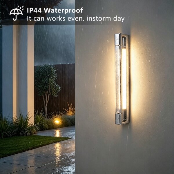 Brilagi - Illuminazione LED per specchi da bagno AQUA LINE LED/12W/230V 45 cm IP44 finitura cromata lucida