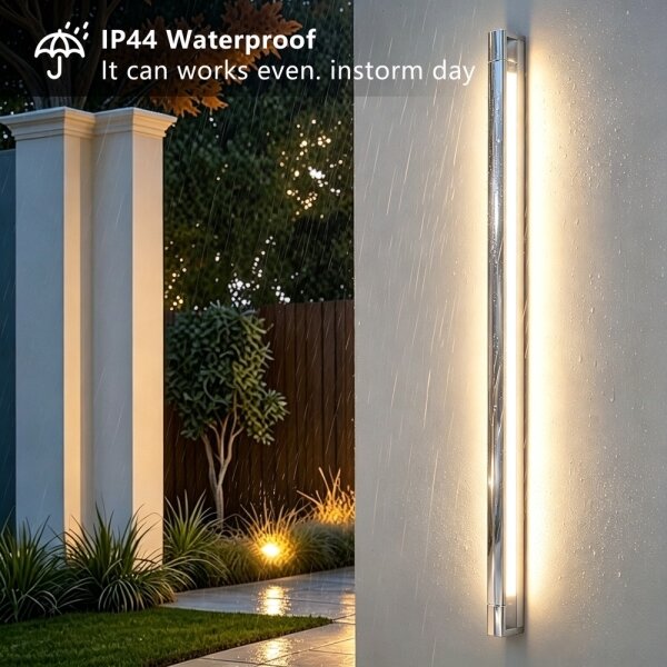 Brilagi - Illuminazione LED per specchio da bagno AQUA LINE LED/36W/230V 120 cm IP44 cromato lucido