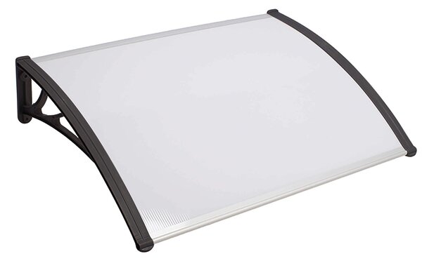 ASUKA - pensilina in policarbonato alveolare opaco porta ingresso 100 x 150 cm