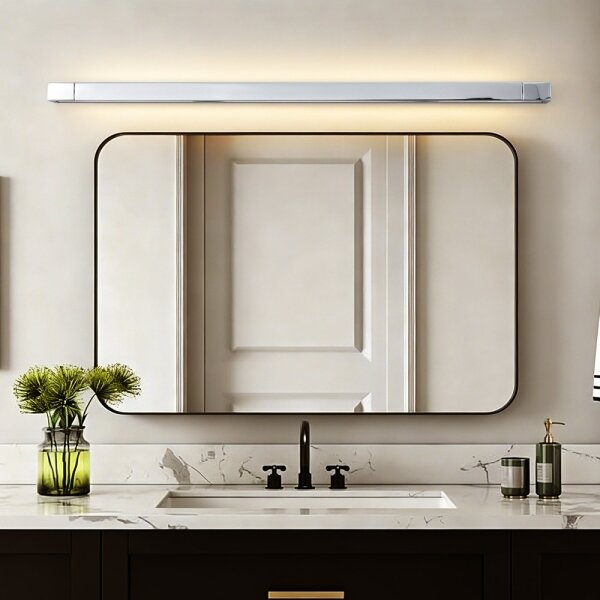 Brilagi - Illuminazione LED per specchio da bagno AQUA LINE LED/36W/230V 120 cm IP44 cromato lucido