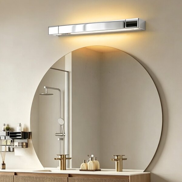 Brilagi - Illuminazione LED per specchi da bagno AQUA LINE LED/12W/230V 45 cm IP44 finitura cromata lucida