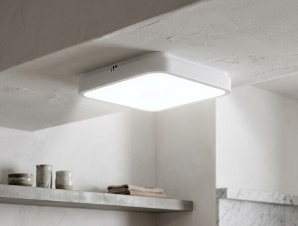 Brilagi - Plafoniera da bagno LED ZENNA LED/24W/230V 34,5x34,5 cm IP44 bianco