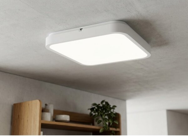 Brilagi - Plafoniera da bagno LED ZENNA LED/24W/230V 34,5x34,5 cm IP44 bianco